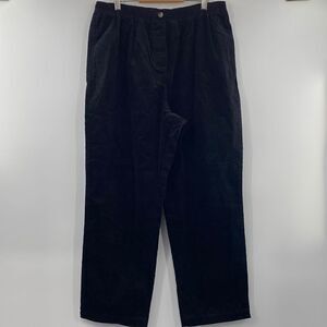 3For$20 Appleseed's Corduroy Black Pants size 16 Petite